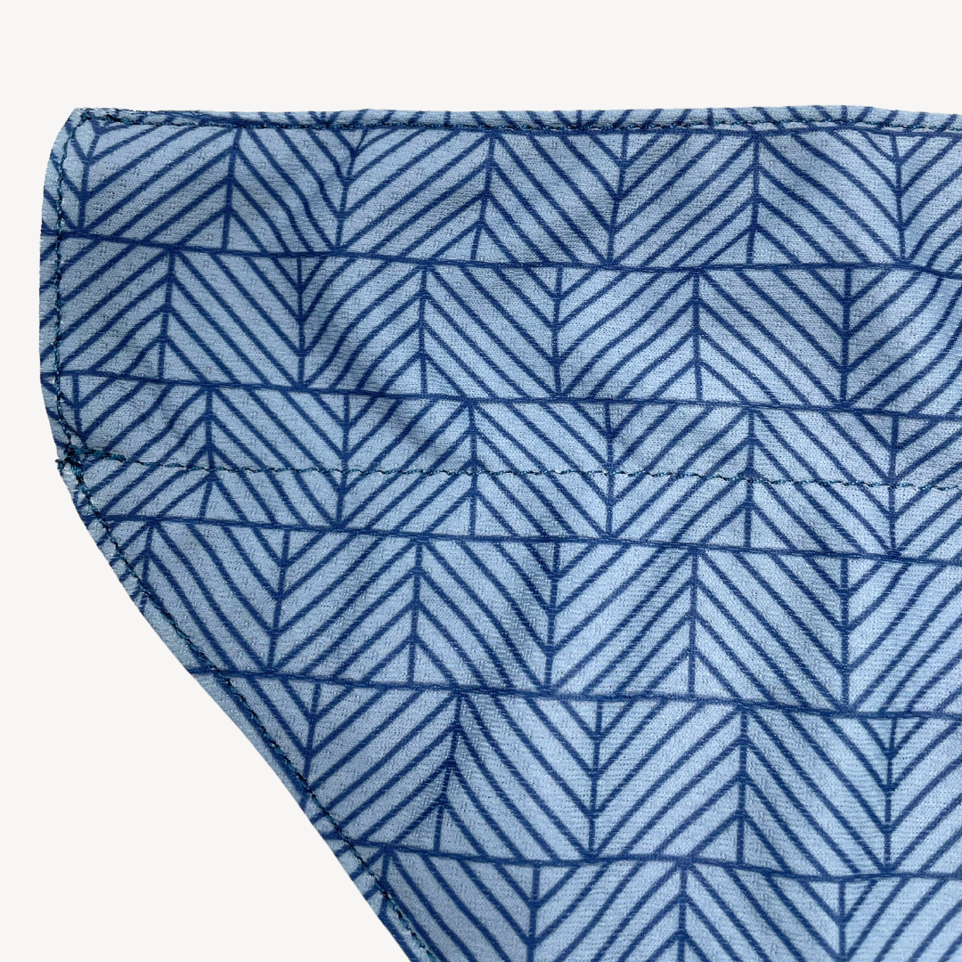 Denim – Blau – Matching Bandana-Set