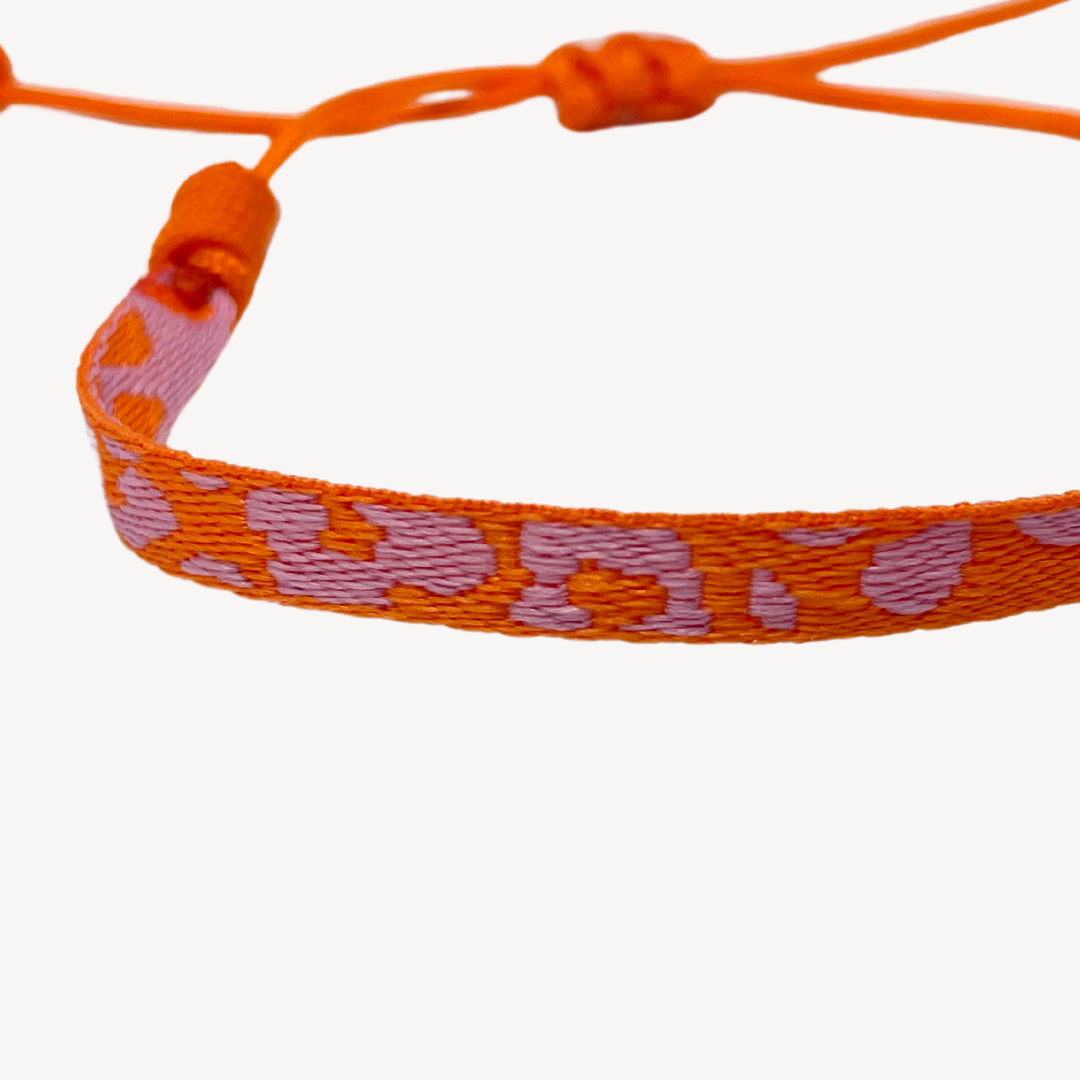 Panther - Orange/Pink - Armband (one-size)