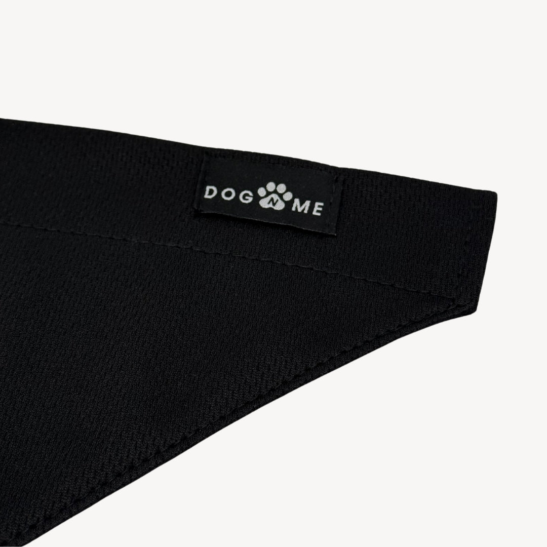 Solid – Schwarz – Matching Bandana-Set