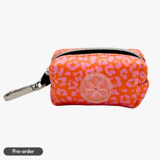 Panther - Orange/Pink - Poop bag holder