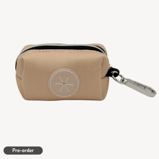 Solid - Sand - Poop bag holder