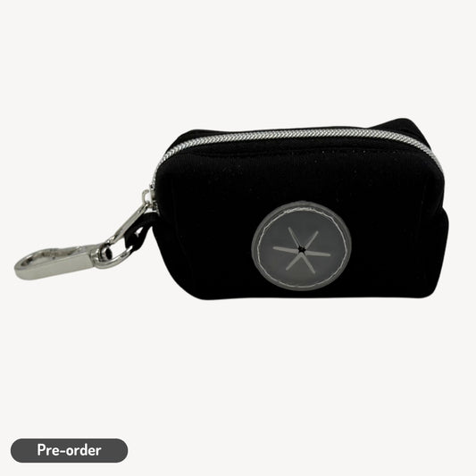 Solid - Black - Poop bag holder