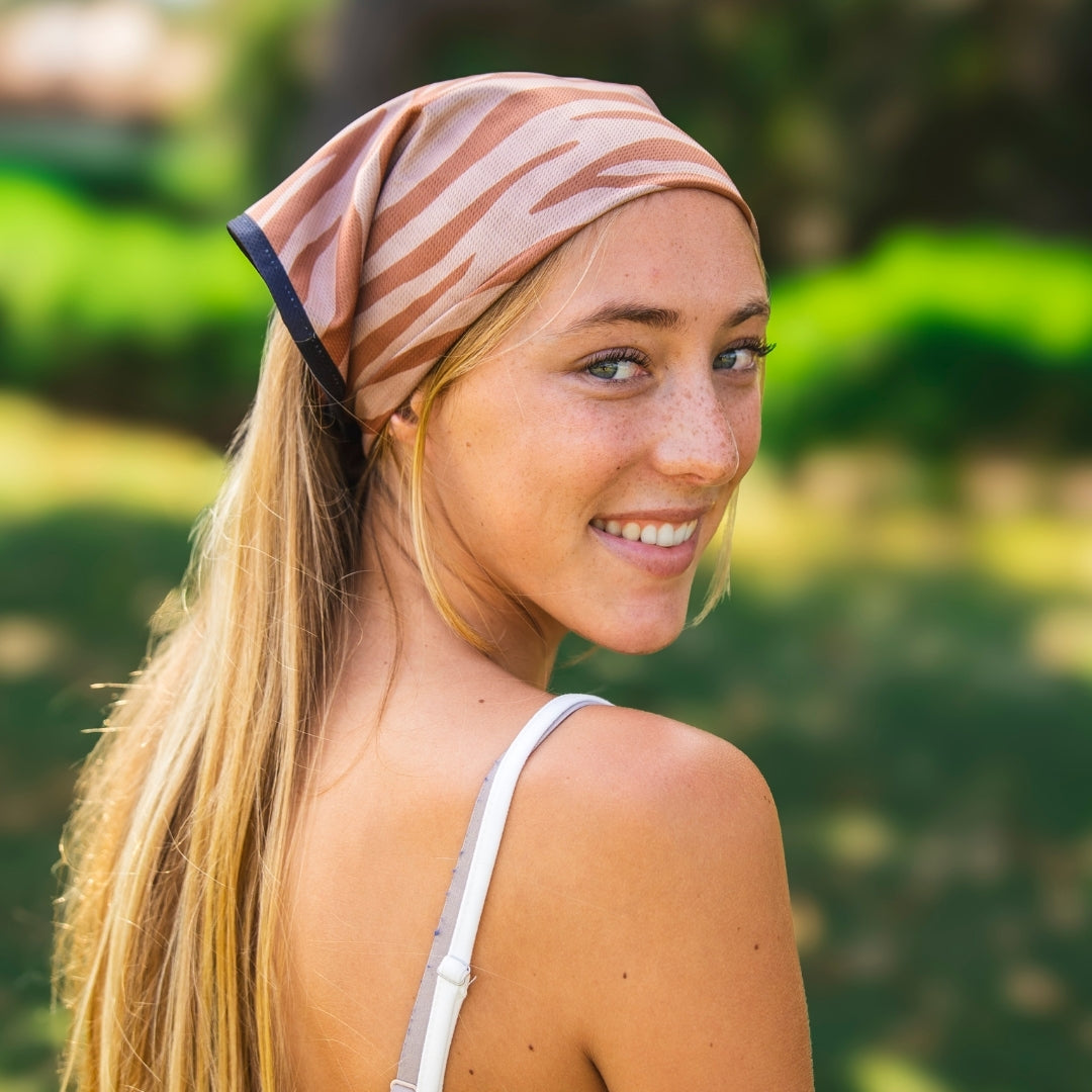 Zebra - Matching Bandana-Set