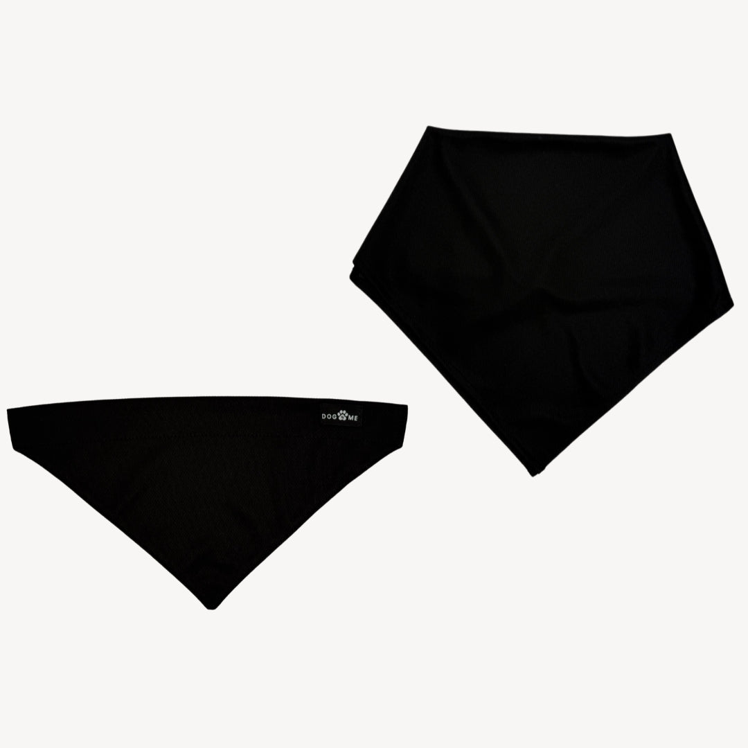 Solid – Schwarz – Matching Bandana-Set