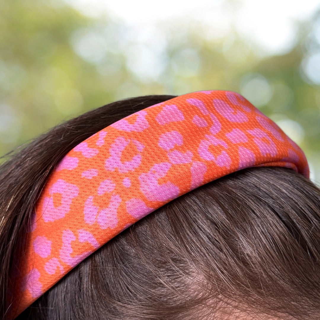 Panther - Orange/Pink - Bandana