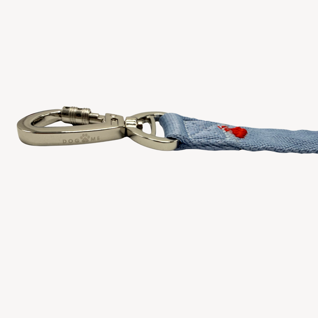 Denim Hearts  - Hundeleine