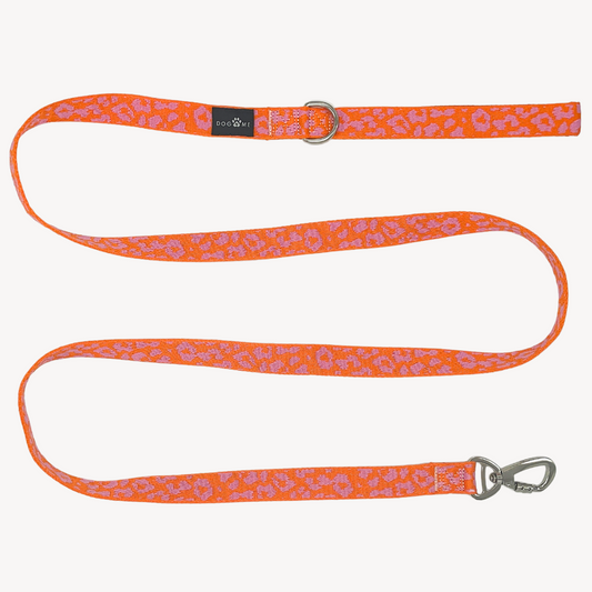 Panther - Orange/Pink - Hundeleine